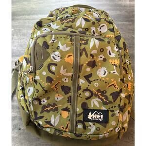REI Co-op Green pattern Workload Mini Backpack